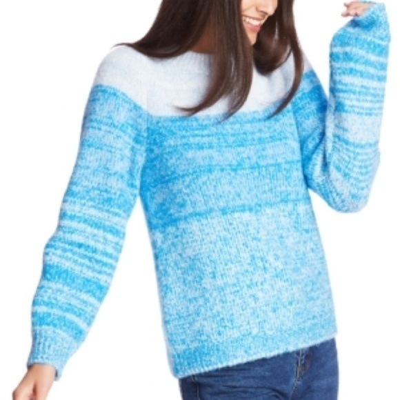 1. STATE Marled Stripe Sweater NWT - Picture 2 of 8